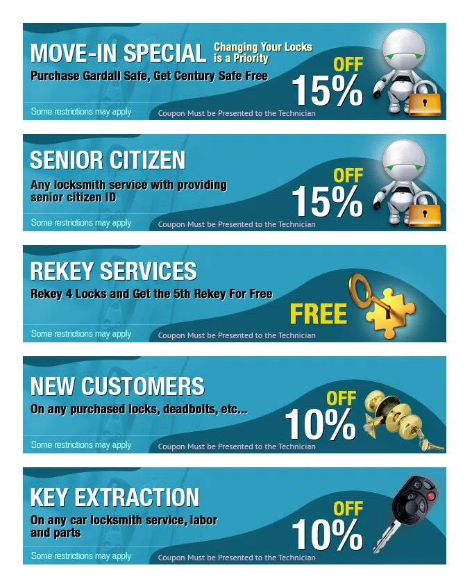 Boca Raton Expert Locksmith Boca Raton, FL 561-692-4268 - coupons8-set-five